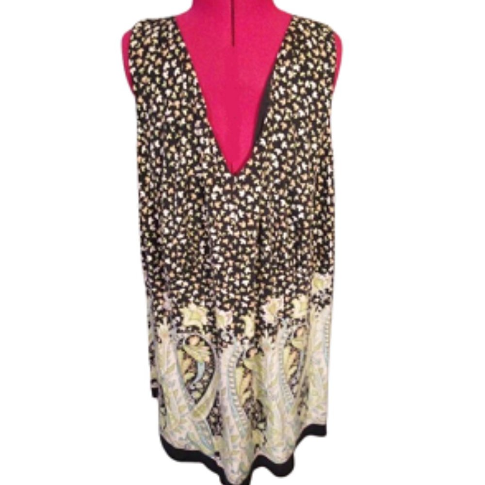 Talbots Women's Pure Silk Sleeveless Blouse       Size 18 W